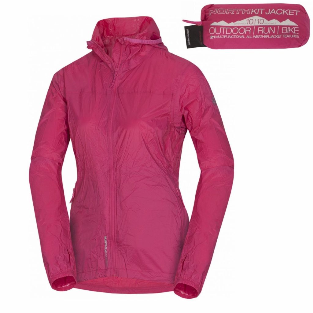 Product Összecsukható kabát NORTHFINDER Northkit 2L Rose
