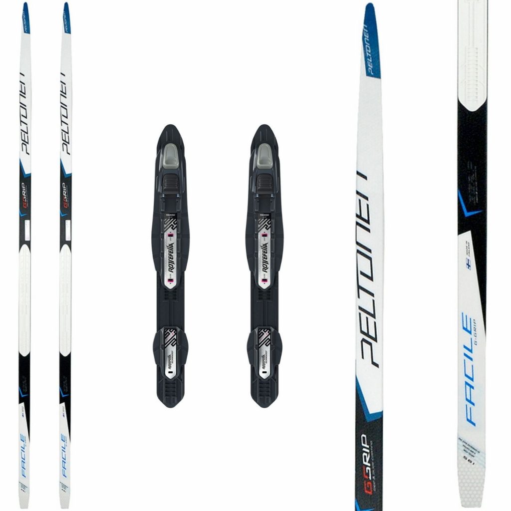 Product Terepfutó szett PELTONEN G-Grip Facile NNN kötéssel (KARBANTARTÁSMENTES SÍFUTÓ SÍLÉCEK)