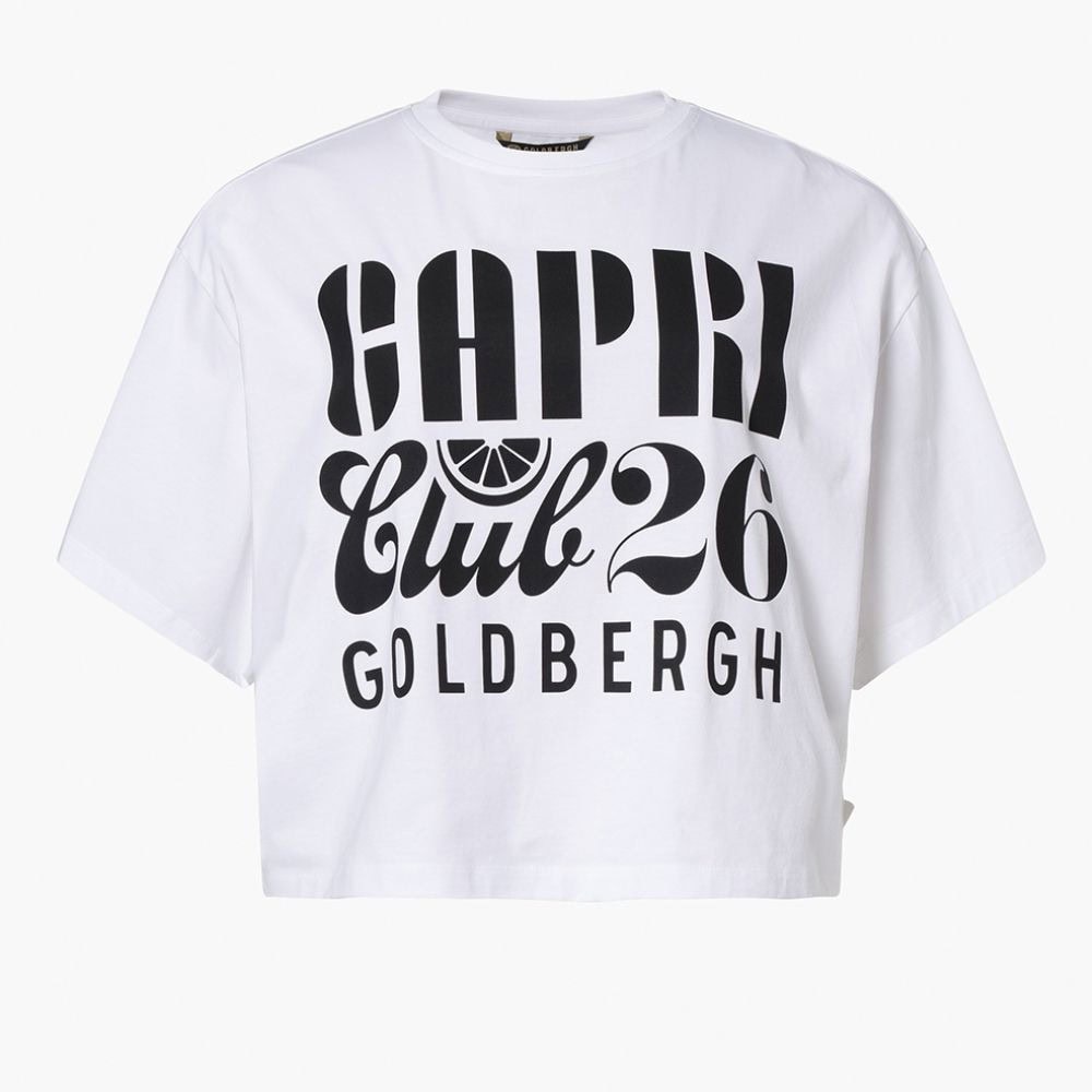 GOLDBERGH Lumea rövid ujjú felső fehér póló