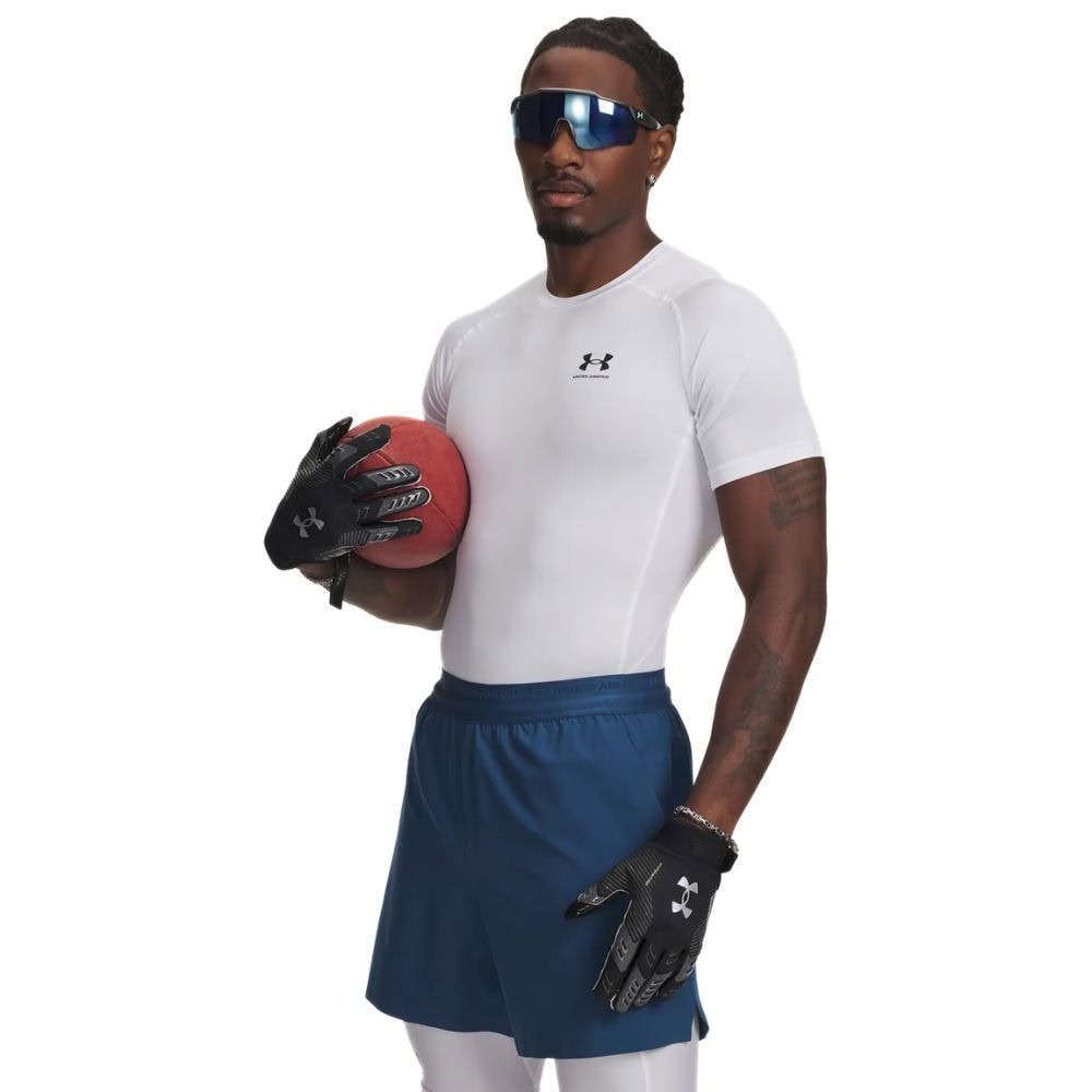 UNDER ARMOR HeatGear® Armor Comp Rövid ujjú póló, fehér