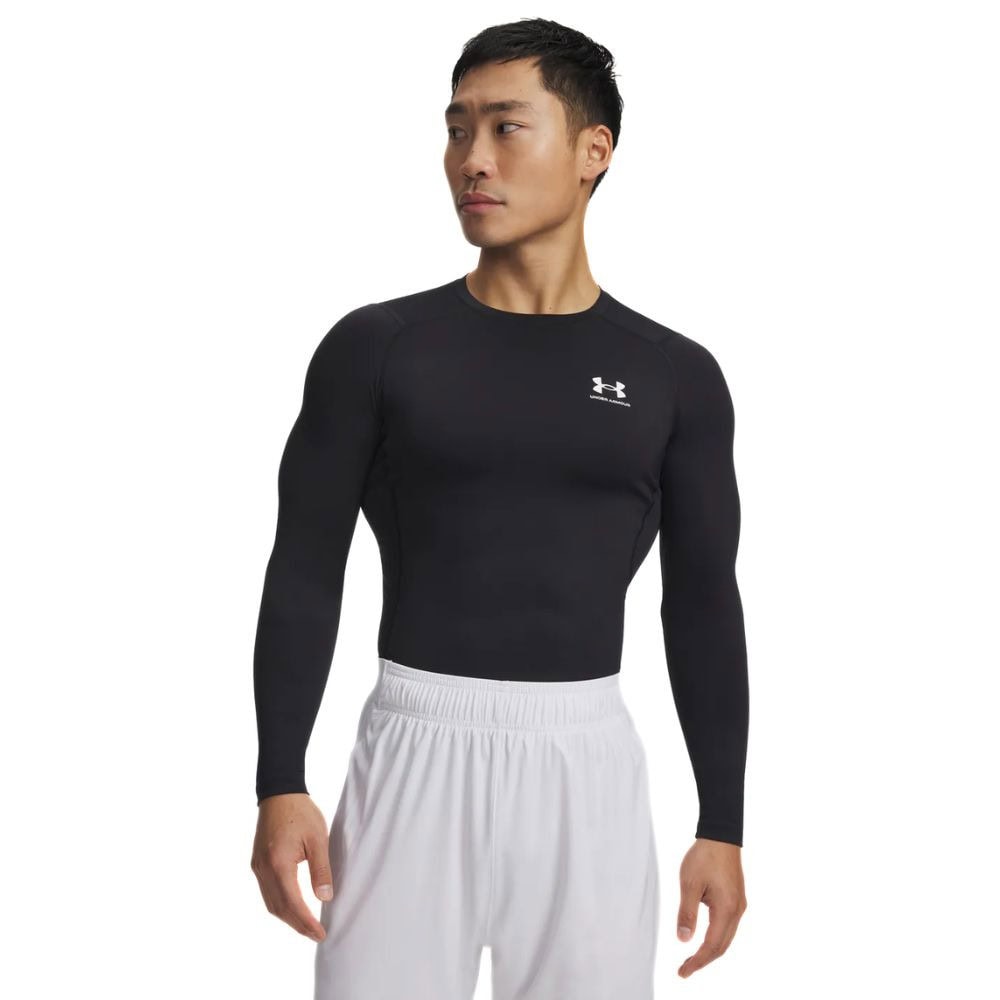 UNDER ARMOR HeatGear® Armor Comp Long Sleeve póló, fekete