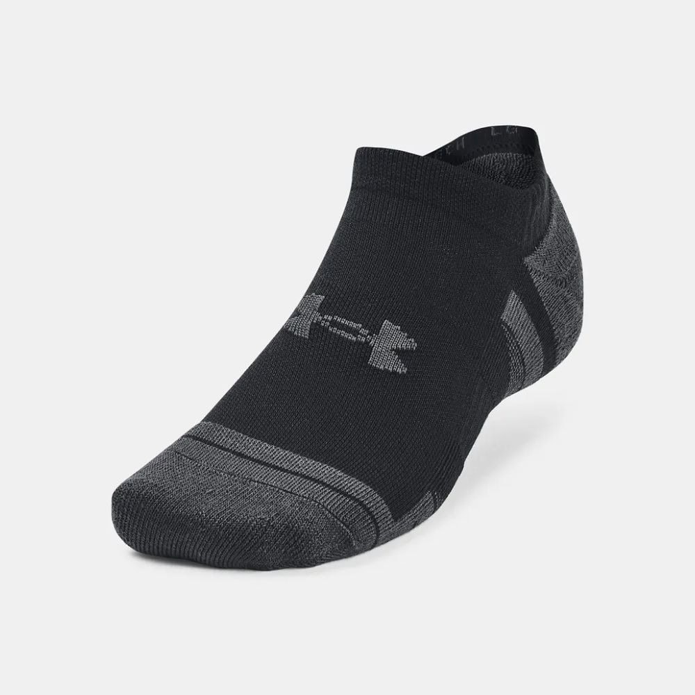 Zokni UNDER ARMOR Performance Tech 3pk NS Fekete