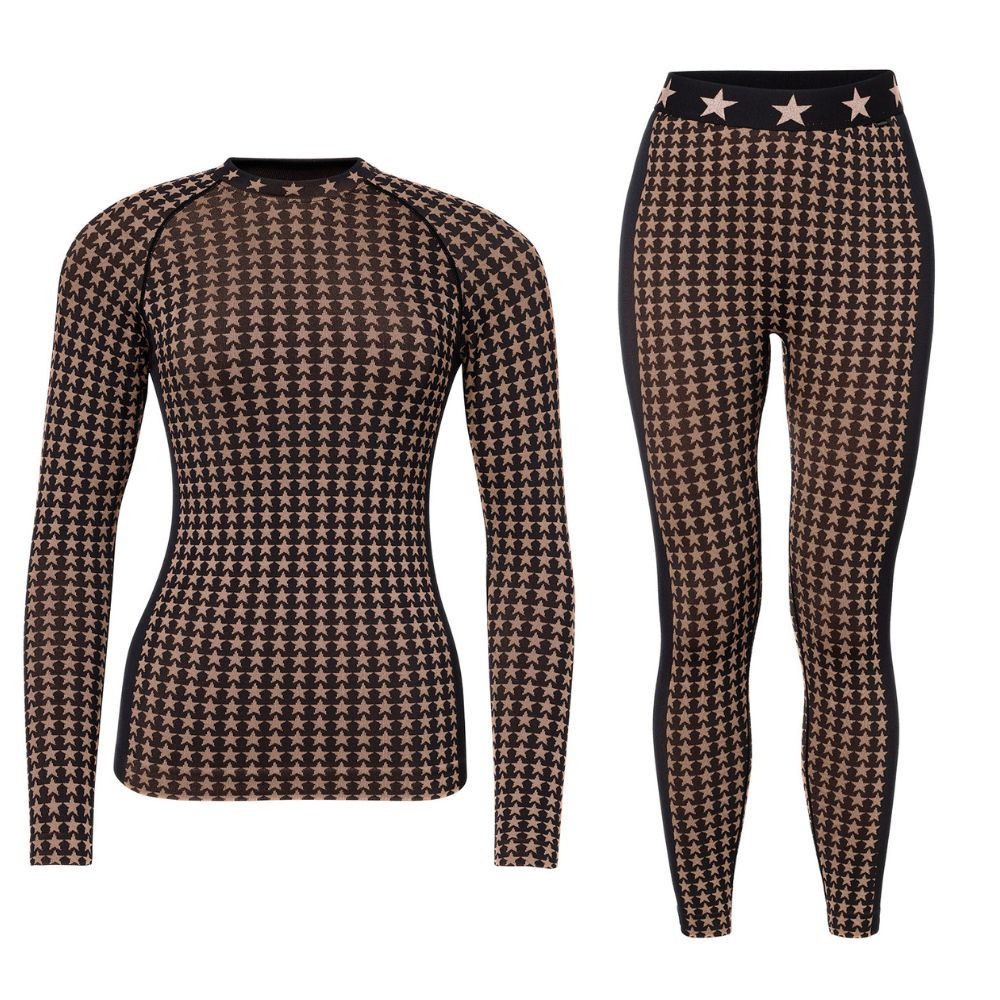 Luxus aláöltözet szett GOLDBERGH Starlet Black/Gold