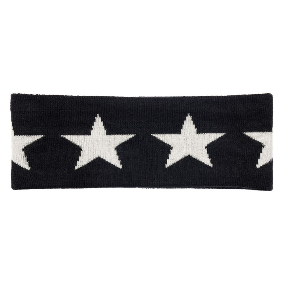 Luxus fejpánt GOLDBERGH Cosmic Headband Black