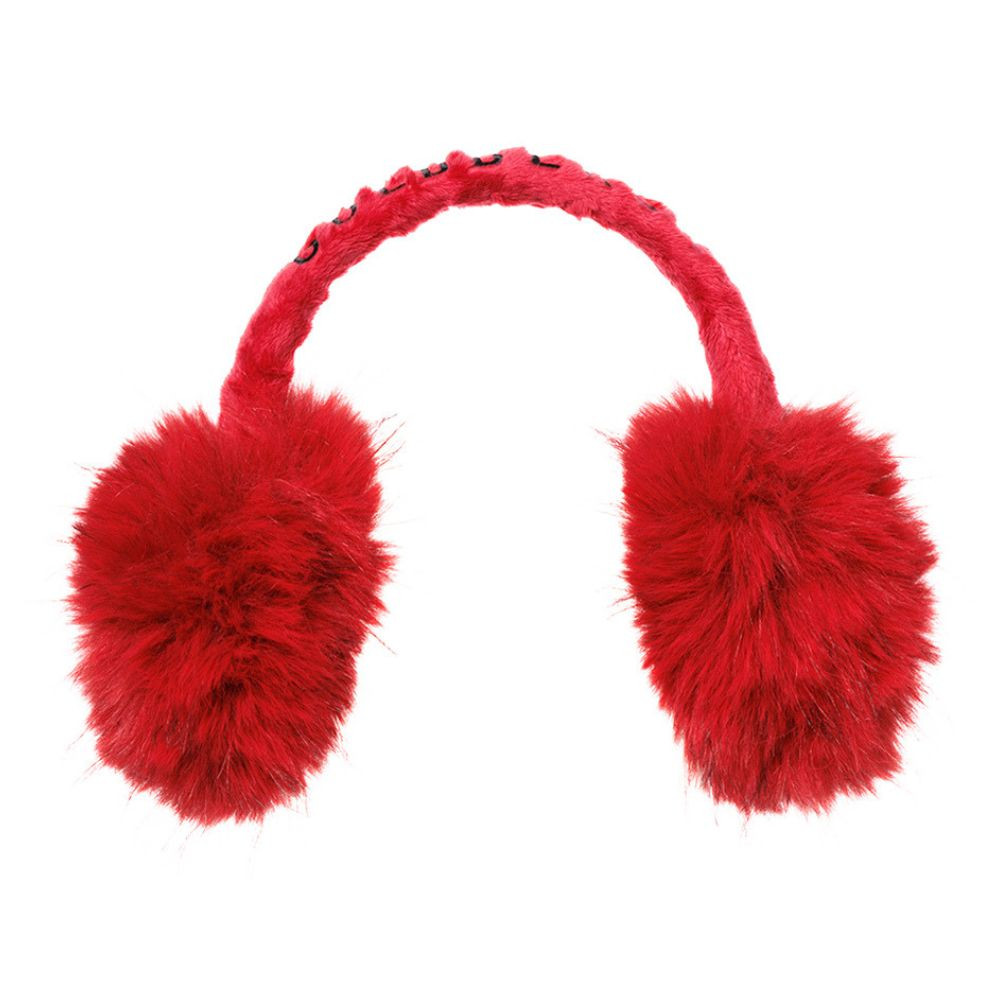 Luxus fülvédő GOLDBERGH Fluffy Earwarmers Flame