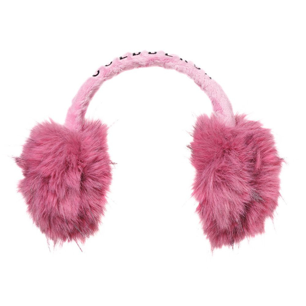 Luxus fülvédő GOLDBERGH Fluffy Earwarmers Pink Cosmos