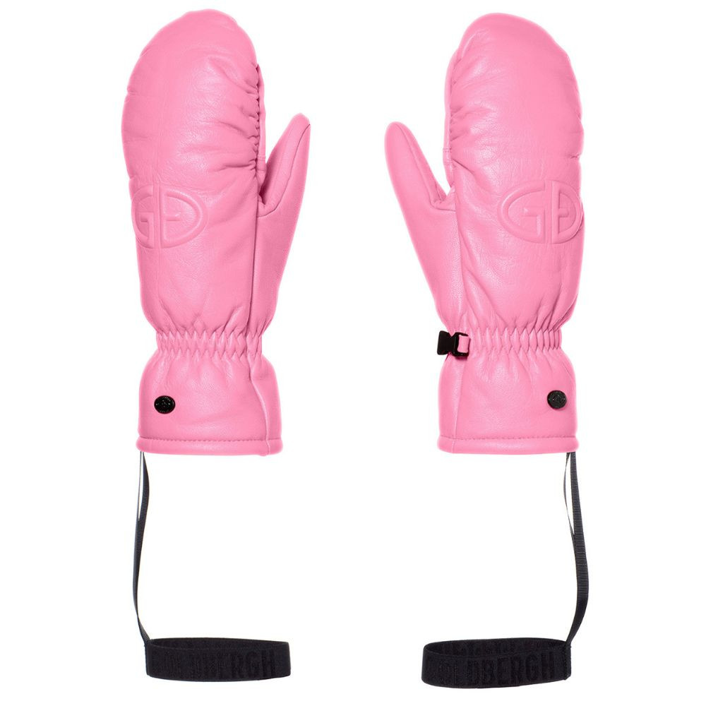 Luxus bőr egyujjas síkesztyű GOLDBERGH Hilja Mittens Pink Cosmos